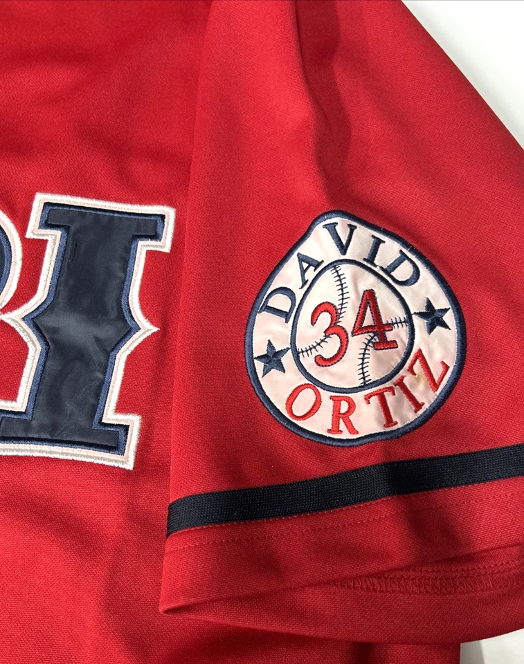 Encore Select Big Papi Ortiz Jersey Embroidered Signature and Ortiz Patch XL - Image 4 of 4
