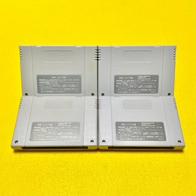 Lot 4 Final Fantasy 4 5 6 IV V VI Chrono Trigger set Super Famicom SFC JP w/Box