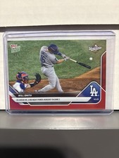 2025 Topps Now Will Smith GO-AHEAD HR, 3-RBI NIGHT POWER DODGERS® IN GAME 2 #899