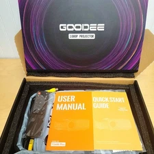 GooDee YG600 Plus 4K 1080P FHD Projector Titanium Grey Projecter