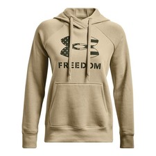 Under Armour 1370026 Women's UA Freedom Rival Hoodie - Desert Sand - X-Small