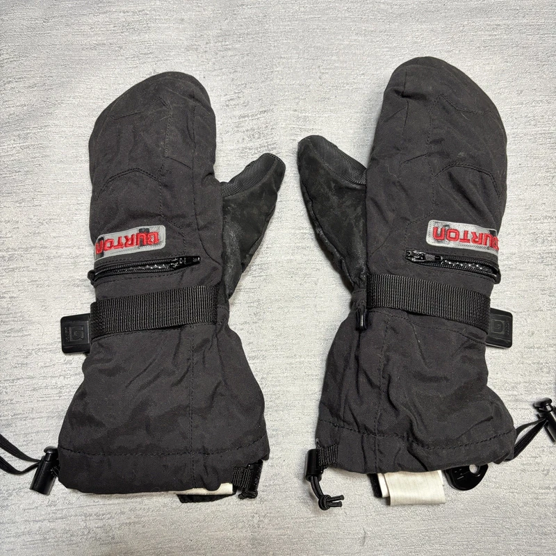 burton vintage dryride youth vent ski winter gloves mitten 