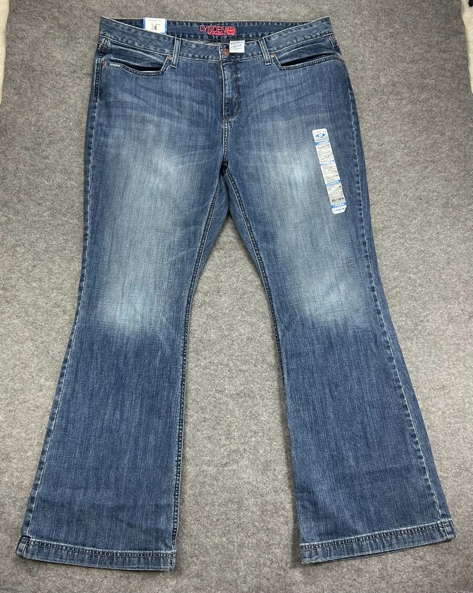 NWT Cinch Lynden Bootcut Jeans Women 35x19 R Blue Western Slim Fit