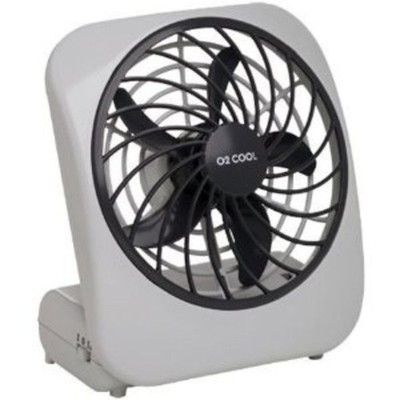 O2 Cool Treva 5'' Battery Operated Portable Fan - Grey