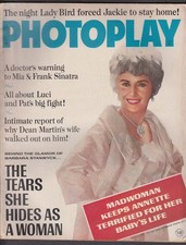 PHOTOPLAY Barbara Stanwyck Lady Bird Johnson Mia Farrow Frank Sinatra ++ 1 1967