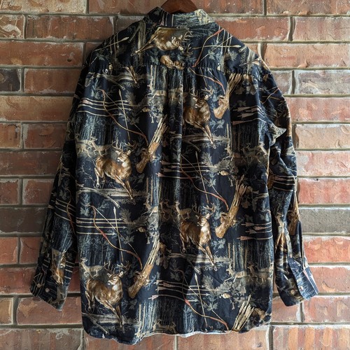 MAGELLAN Sportswear Hunting Shirt Deer Buck Camo Archery Season Outdoors Size XL - Picture 3 of 10