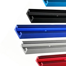 Aluminum Alloy T-Track for Woodworking Workbenches Drill Press Tables - 8 Pack