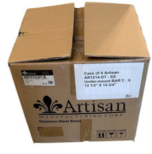 4 Artisan AR 1214 D7-D Premium Collection 16-Gauge 12-Inch Undermount Sinks