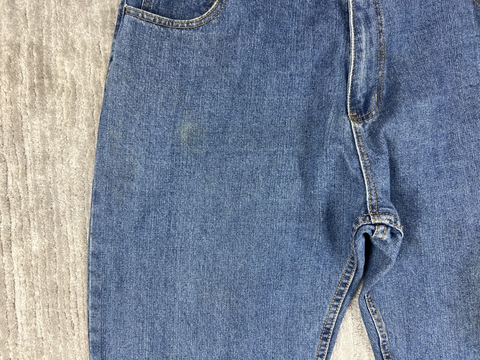 Open Trails Jeans Mens 40x30 Blue Denim Straight Leg Medium Wash - Image 4 of 4