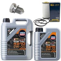 MotoröL Filter Set 4210 0W-30 Liqui Moly 6 Liter + Schraube FüR VW New Beetle