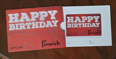 FENWICK UK GESCHENKKARTE MIT ORDNER. KEIN WERT. SAMMLERSTÜCK KONVOLUT 3