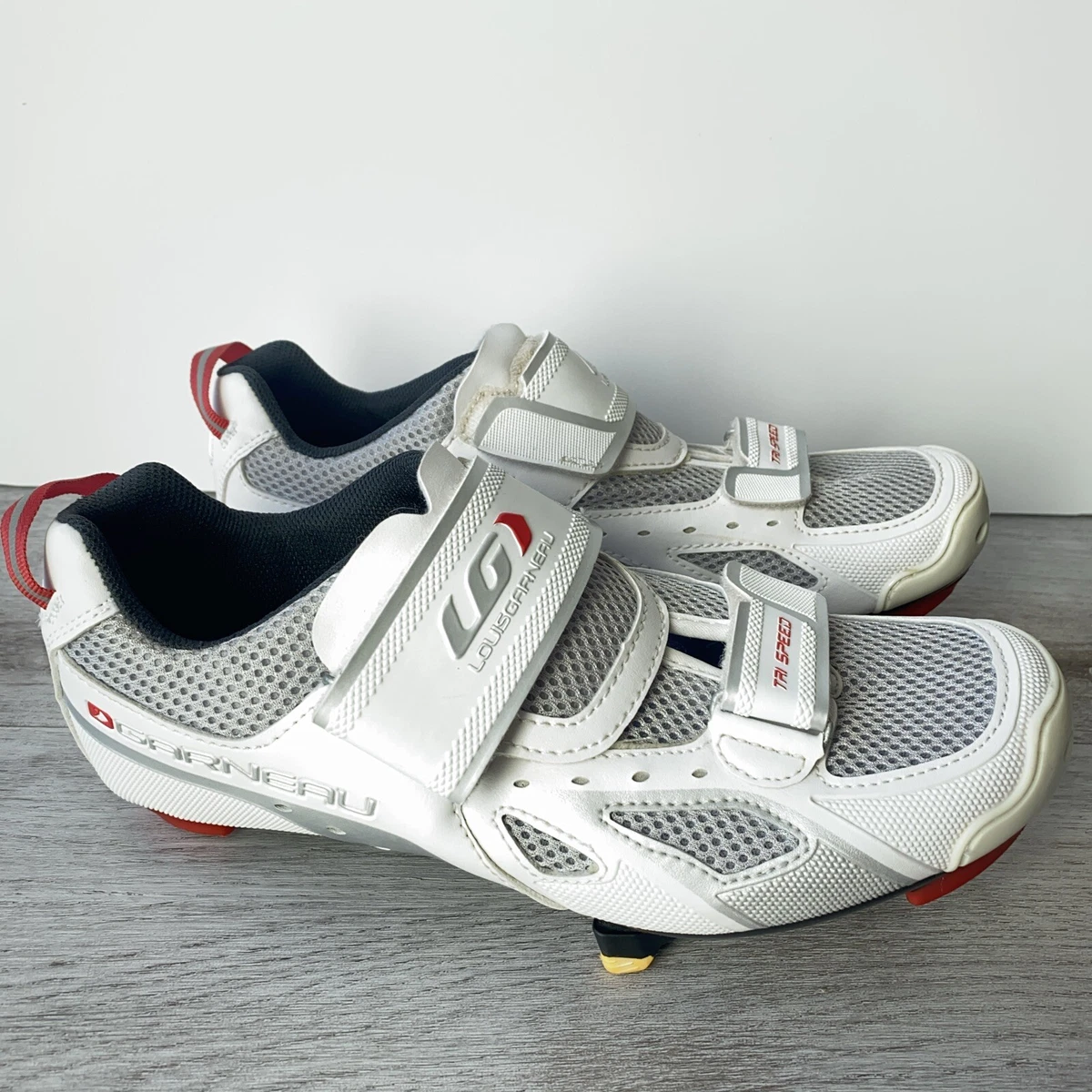 Eur 46 Louis Garneau Chrome II Eu 46 Men's Cycling Shoes 3 Bolt