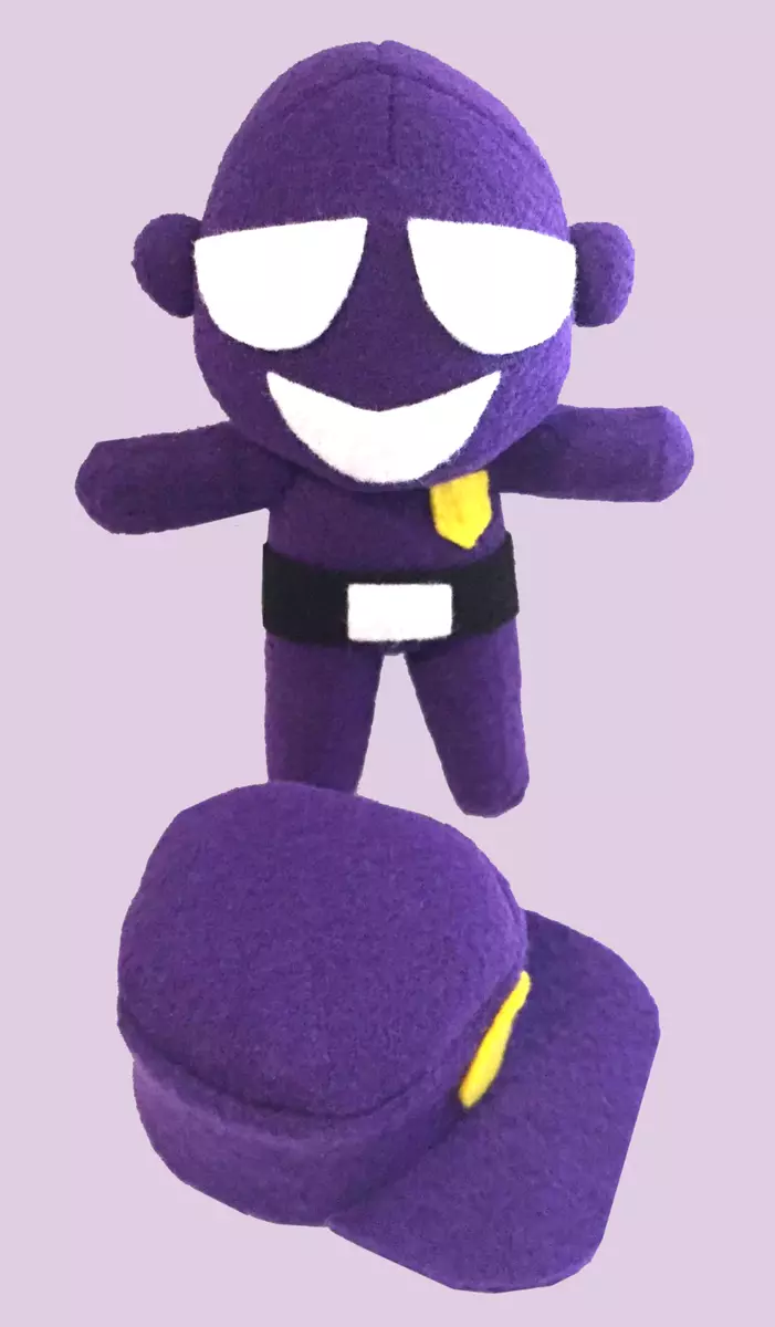 Purple hotsell guy plush