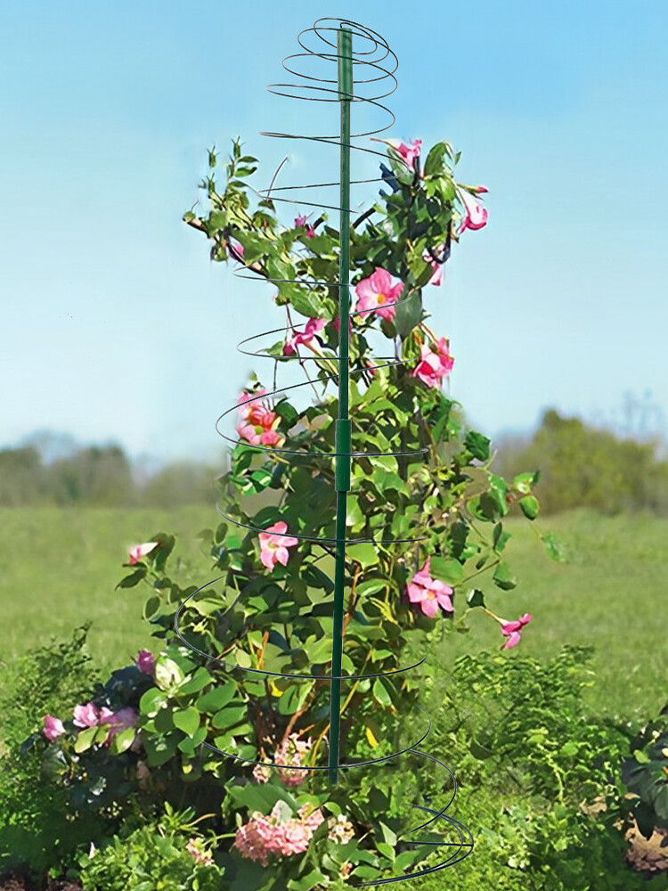 Spiral Plant Support Stretchable Plant Support Stakes Rustproof Tomato