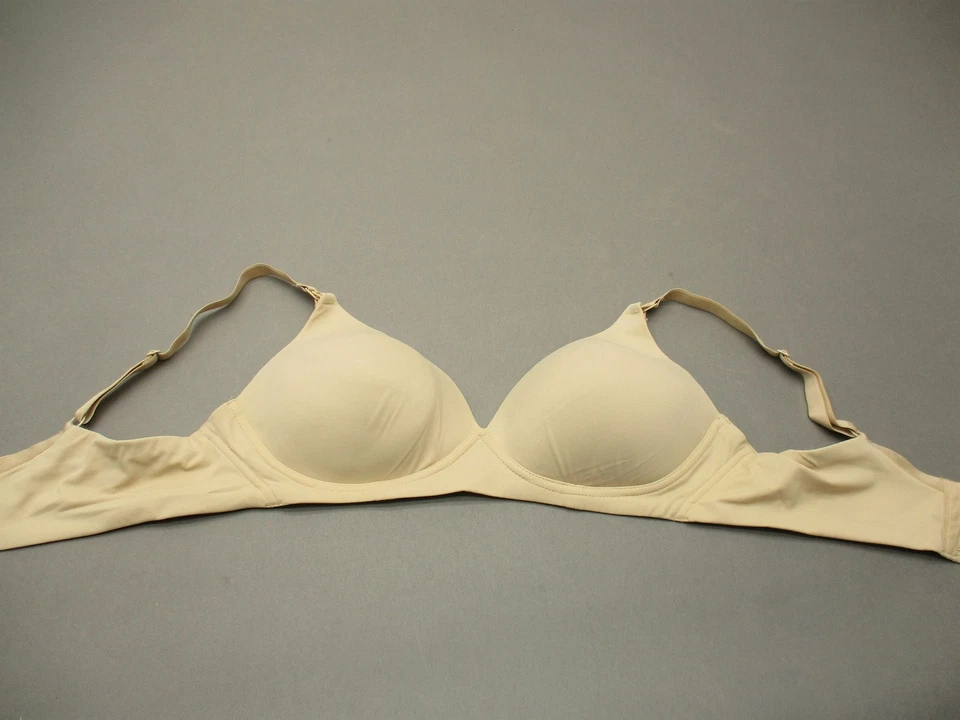 38C Motherhood 女式裸色无线衬垫背部贴身护理文胸 5H — 第 3/4 张图片