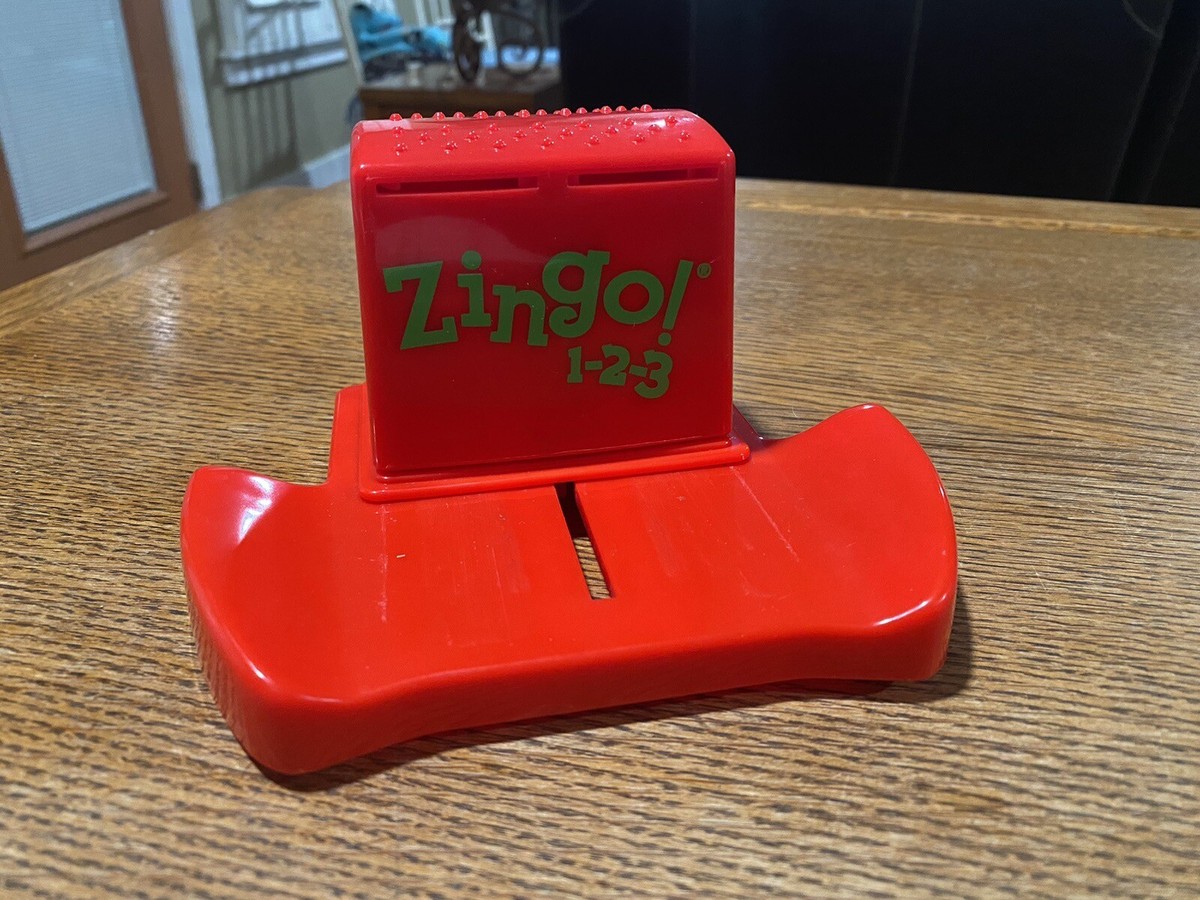 Zingo 1-2-3 Tile Holder Dispenser Red Game Replacement Part