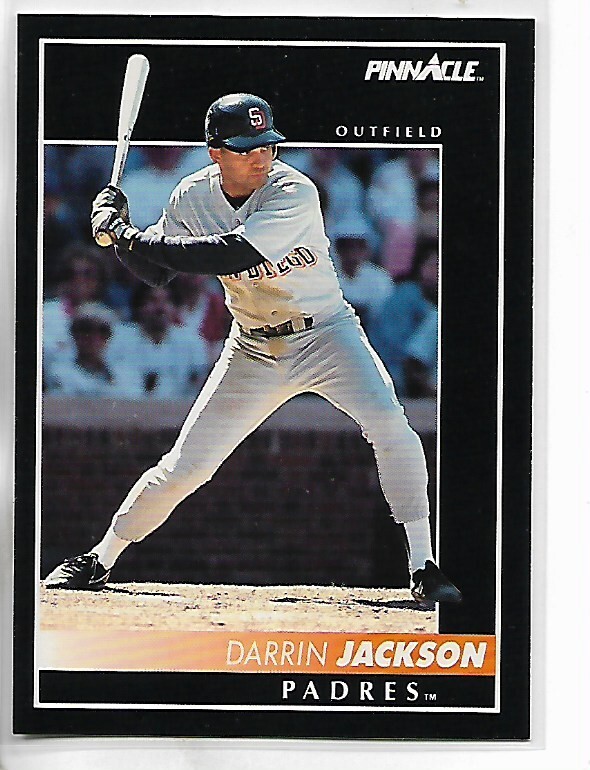 1992 Pinnacle Series 1 Darrin Jackson Card # 207