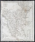 1798 Aaron Arrowsmith Antique Map of Turkey in Europe - Greece to Transylvania