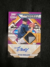 2021 E.E.E. Kyle Muller Purple 3/7 Auto/Jersey Prospect Materials #PMS-KM 🔥
