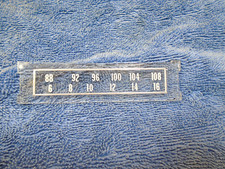 Nos 73 74 75 Nova Camaro Omega Phoenix Delco Am Fm 8 Track Radio Tape Door Dial