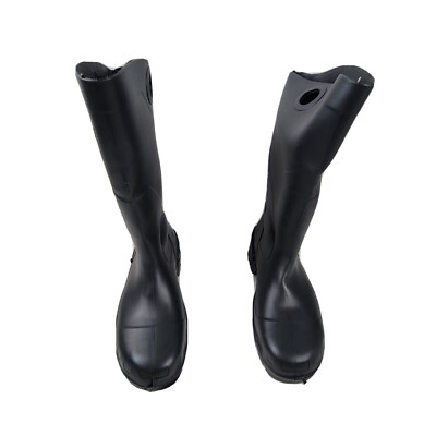 Muck Chesapeake Black Rain Boots Dunlop Waterproof DUNLOP Unisex Chesapeake Plain Toe 14 in. Waterproof PVC  main image 4