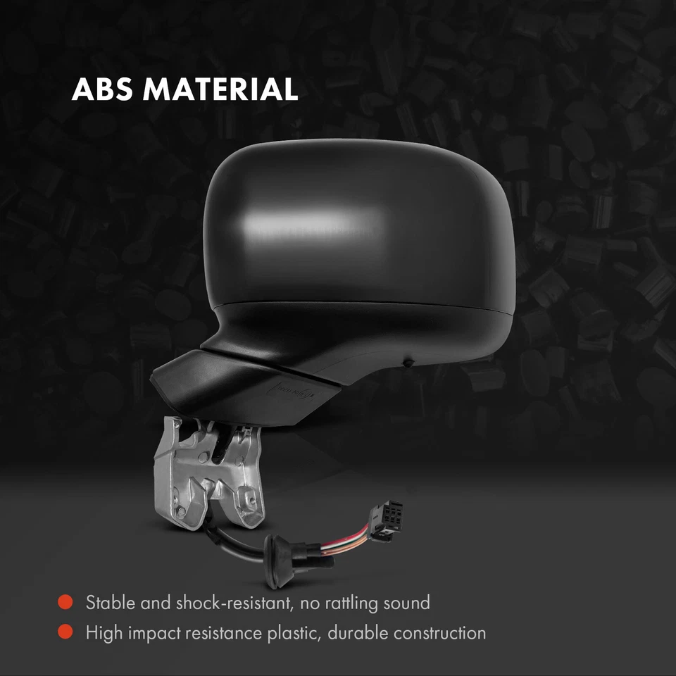 Espejo retrovisor eléctrico izquierdo conductor con calefacción manual plegable para Jeep Renegade 2015-2022 Foto 3 de 4