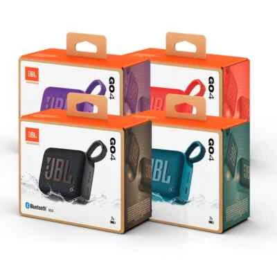 JBL Go 4 Bluetooth Speaker Portable Wireless 7hr Playtime Waterproof Dustproof