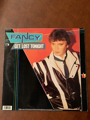 Fancy- Get Lost Tonight 1984 881570-1 ME Vinyl 12'' Vintage