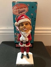 Manny Machado Santa Manny Claus Christmas Bobblehead, Bowie Baysox SGA