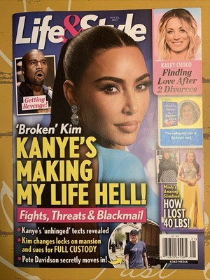Life And Style Magazine Kanyes Making My Life Hell Kaley Cuoco May 23 22 Ebay