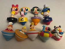 Kellogg's 2003 Vintage Cartoon Network & Cereal Icons Tops Set of 13