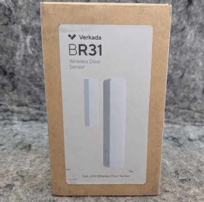  New/Sealed  Verkada BR31 Wireless Door Sensor White 1A-57002-A - Unclaimed