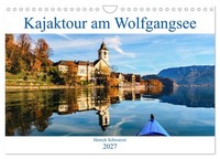 "Calendar 2027 · US Version · Wolfgangsee Kayak Tour (Wall Calendar 2027 12\" × 8\""