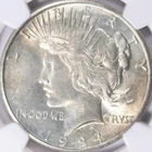 New Listing1924 P SILVER PEACE DOLLAR 90 % Silver BU