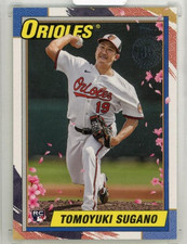 2025 TOPPS Japan Edition Tomoyuki Sugano Cherry Blossom #90J11 Baltimore Orioles