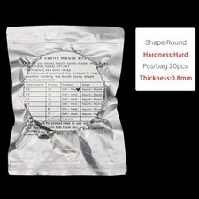 Dental Lab Round Splint Thermoforming Material Hard 0.8mm for Vacuum Forming USA