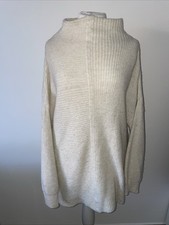 Womens Topshop Oversized Soft  Knit Jumper - Size UK 10 (Fits up to size 16)