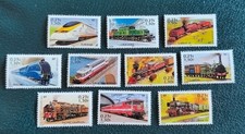 France année 2001 3405 à 3414  Neuf luxe ** trains locomotives (1)
