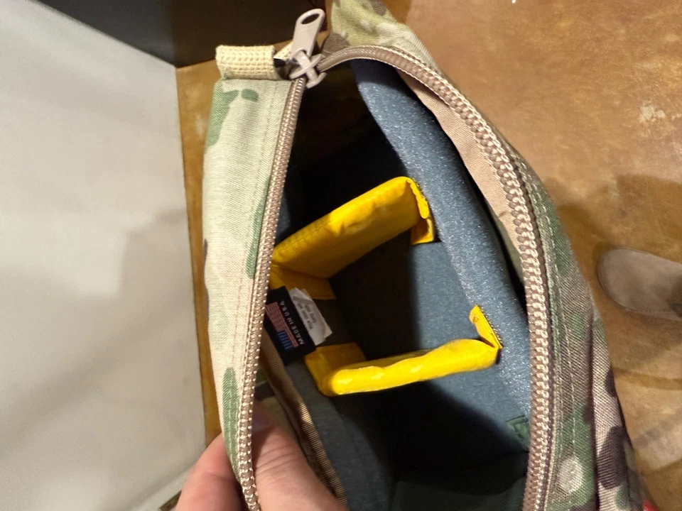 Domke Hecho en los EE. UU. F-5XB Bolso de Hombro/Cinturón Cámara Camuflaje Acolchado Foto 3 de 4