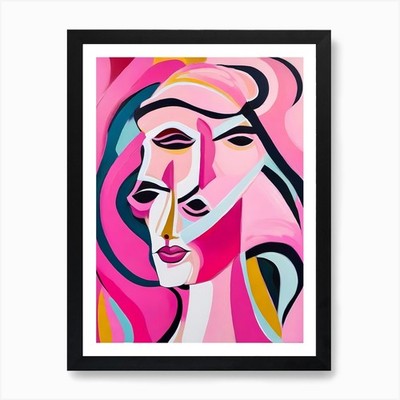 Psychische Erkrankungen Kunstdruck gerahmt Wandbild Poster Leinwandbild Bild