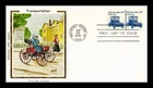 DR JIM STAMPS US COVER ELECTRIC AUTO TRANSPORTATION FDC COLORANO SILK CACHET