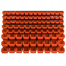 Lavagna porta attrezzi officina 115x78 cm parete 91 cestini organizer garage fai da te