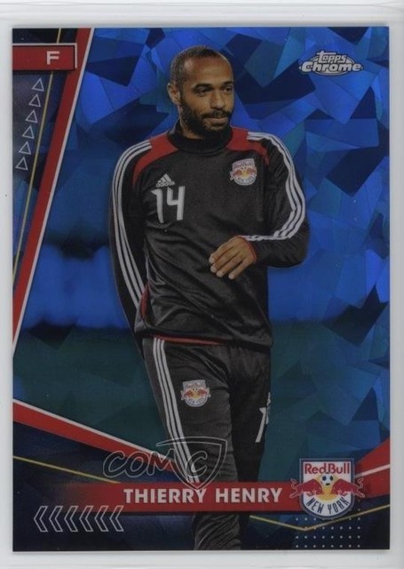 2024 Topps Chrome MLS Sapphire Image Variation SP Thierry Henry #14