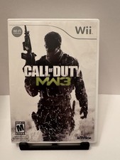 Call of Duty Modern Warfare 3 Nintendo Wii BOX ONLY NO DISC NO MANUAL