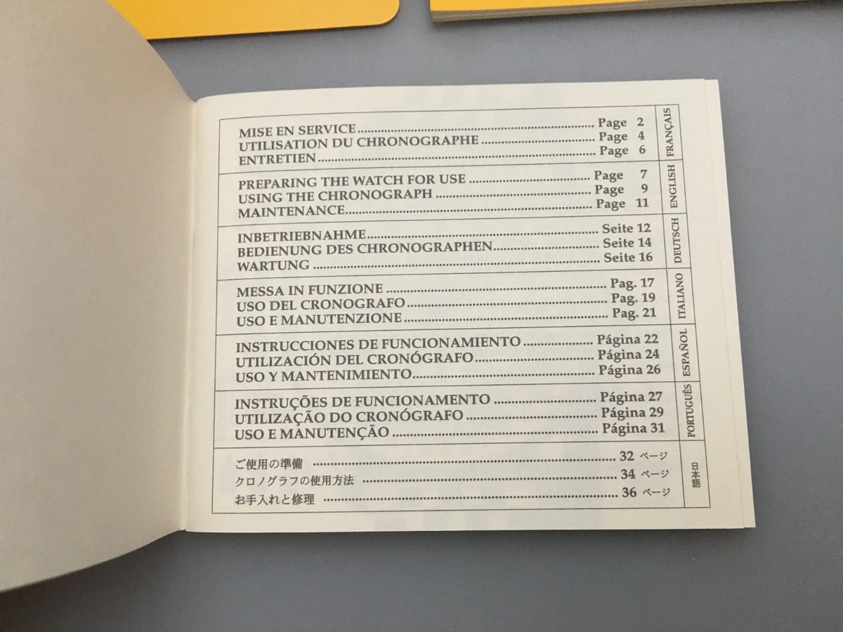 Manual de instrucciones Breitling Navitimer Montbrillant Datora A21330