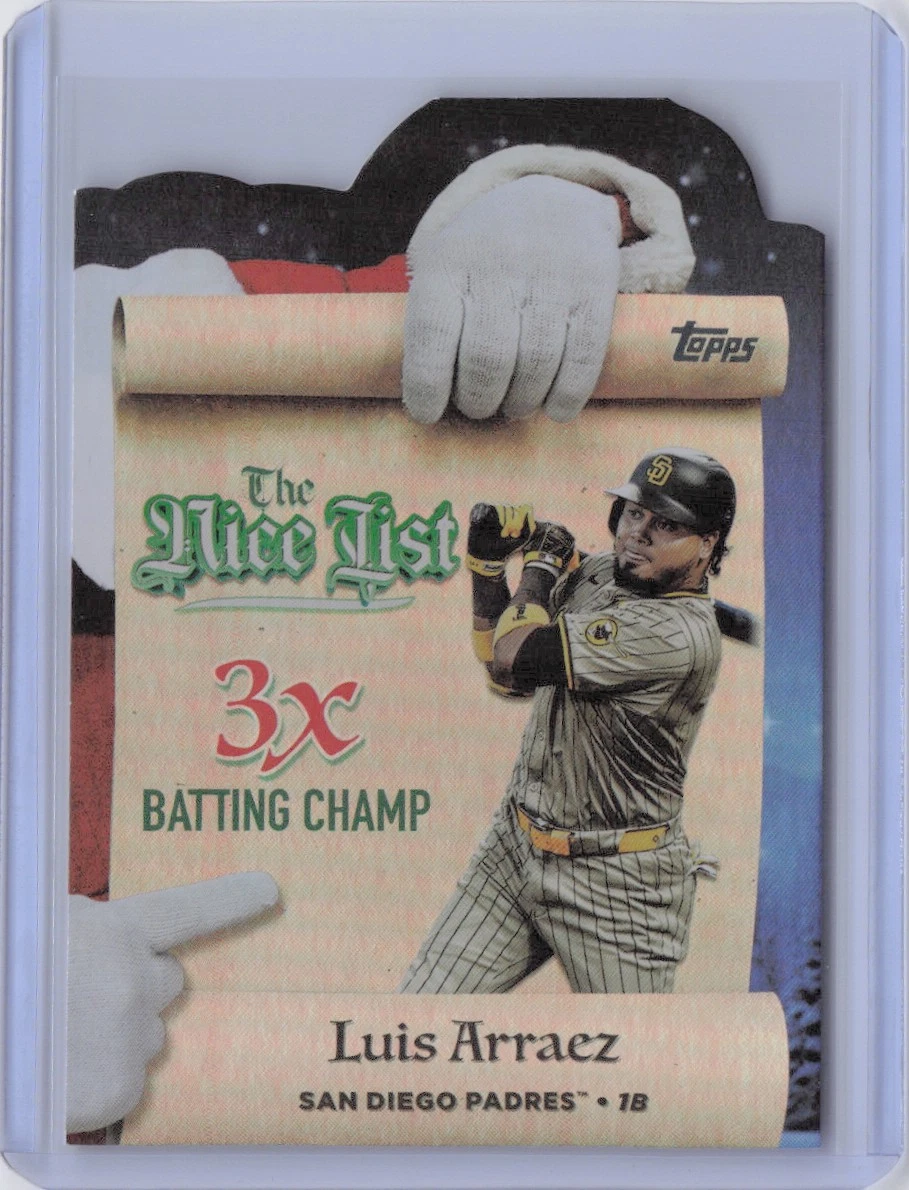ルイス・アラエス 2025 Topps Holiday 2025 Topps Holiday - Luis Arraez #MNL-5 for sale | eBay