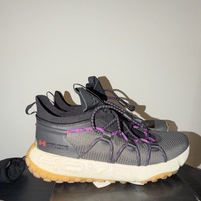 Under Armour HOVR Summit Fat Tire Black Purple High Top Athletic Hiking