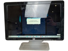 HP w2007v Monitor 20" LCD VGA Input Silver Black Preloved