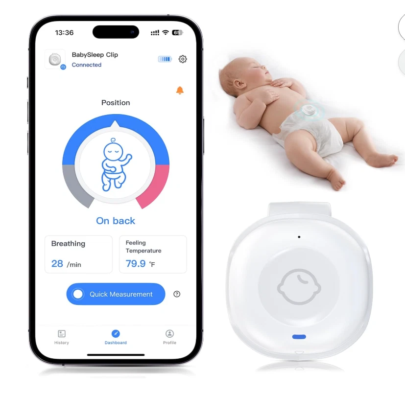 Babytone Smart Baby Monitor – Baby Breathing Monitors with Rollover & Overheatin
Opens in a new wind