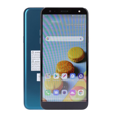 LG K40 X420EMW Dual-SIM 32GB Blau Android Smartphone 5,7 Zoll 13 Megapixel - Bild 1 von 4